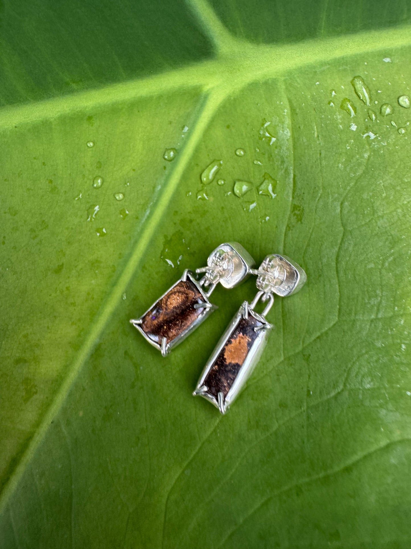Opal Statement Earrings