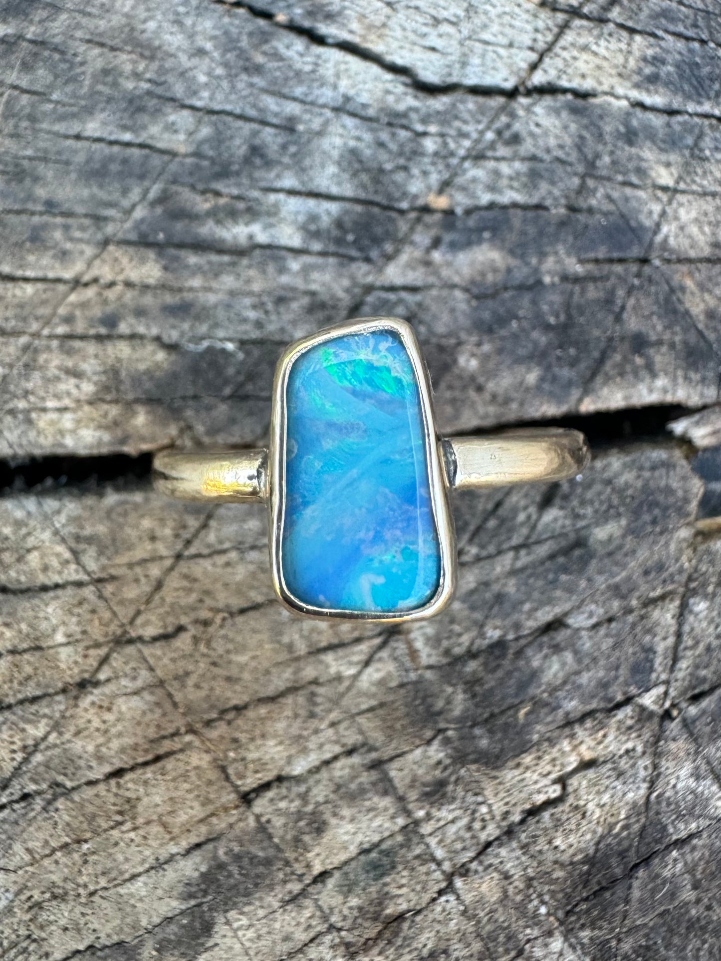 Swirling Seas Ring - size L