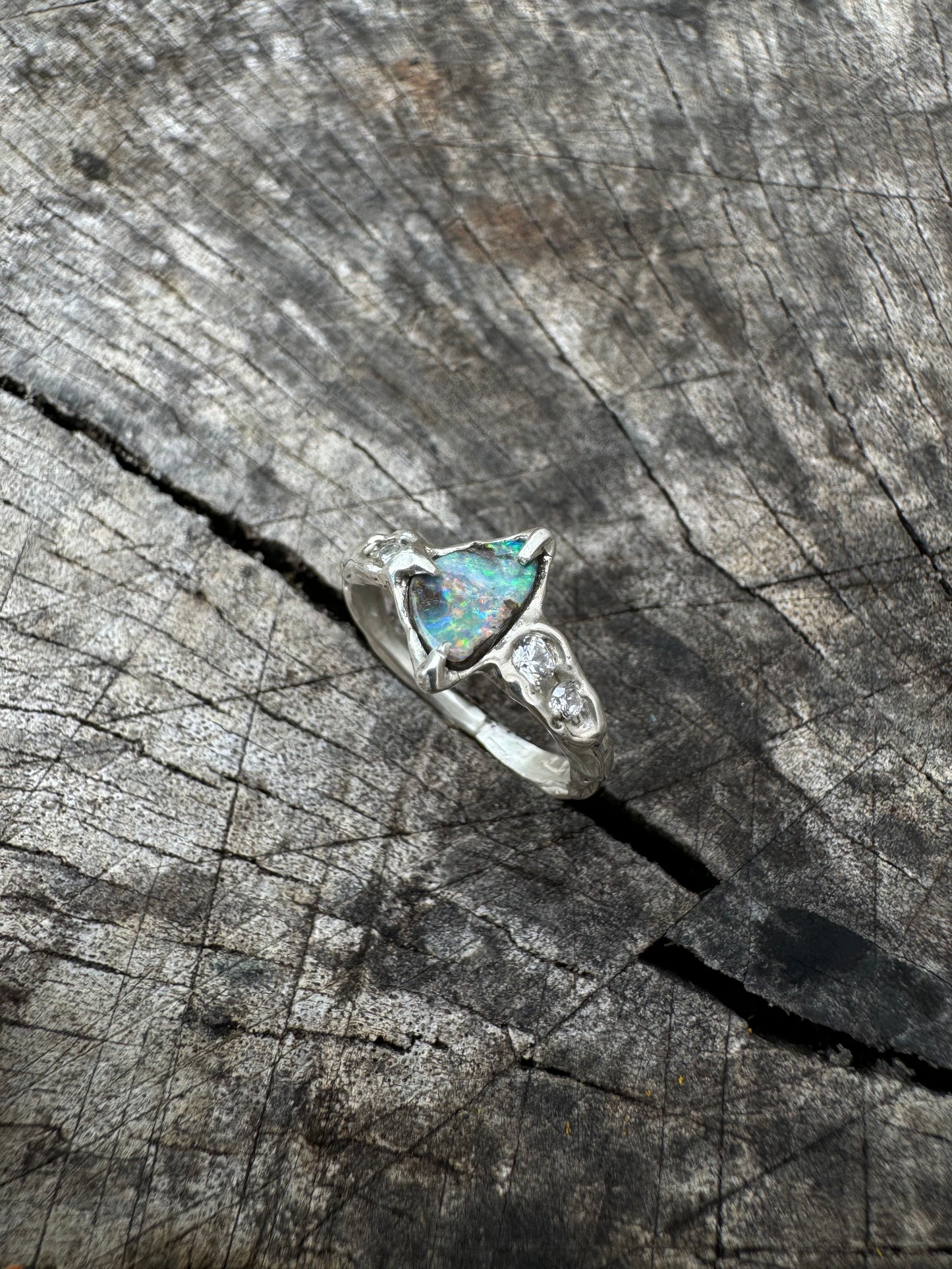 Rainbow Road Ring - size L1/2