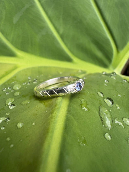 Ourobouros Tanzanite Ring - size M1/2