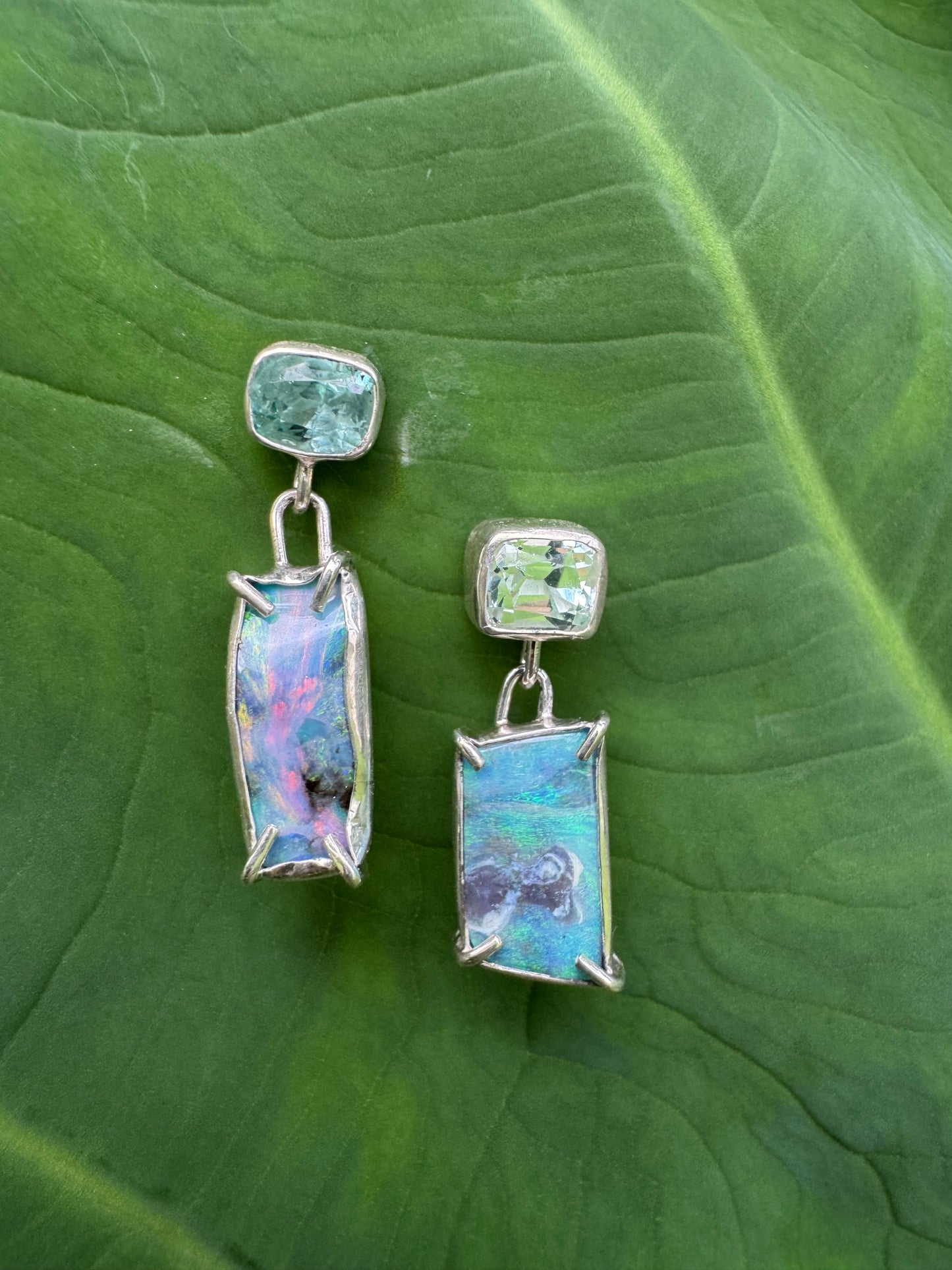 Opal Statement Earrings