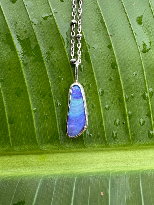 Indigo Wave Pendant