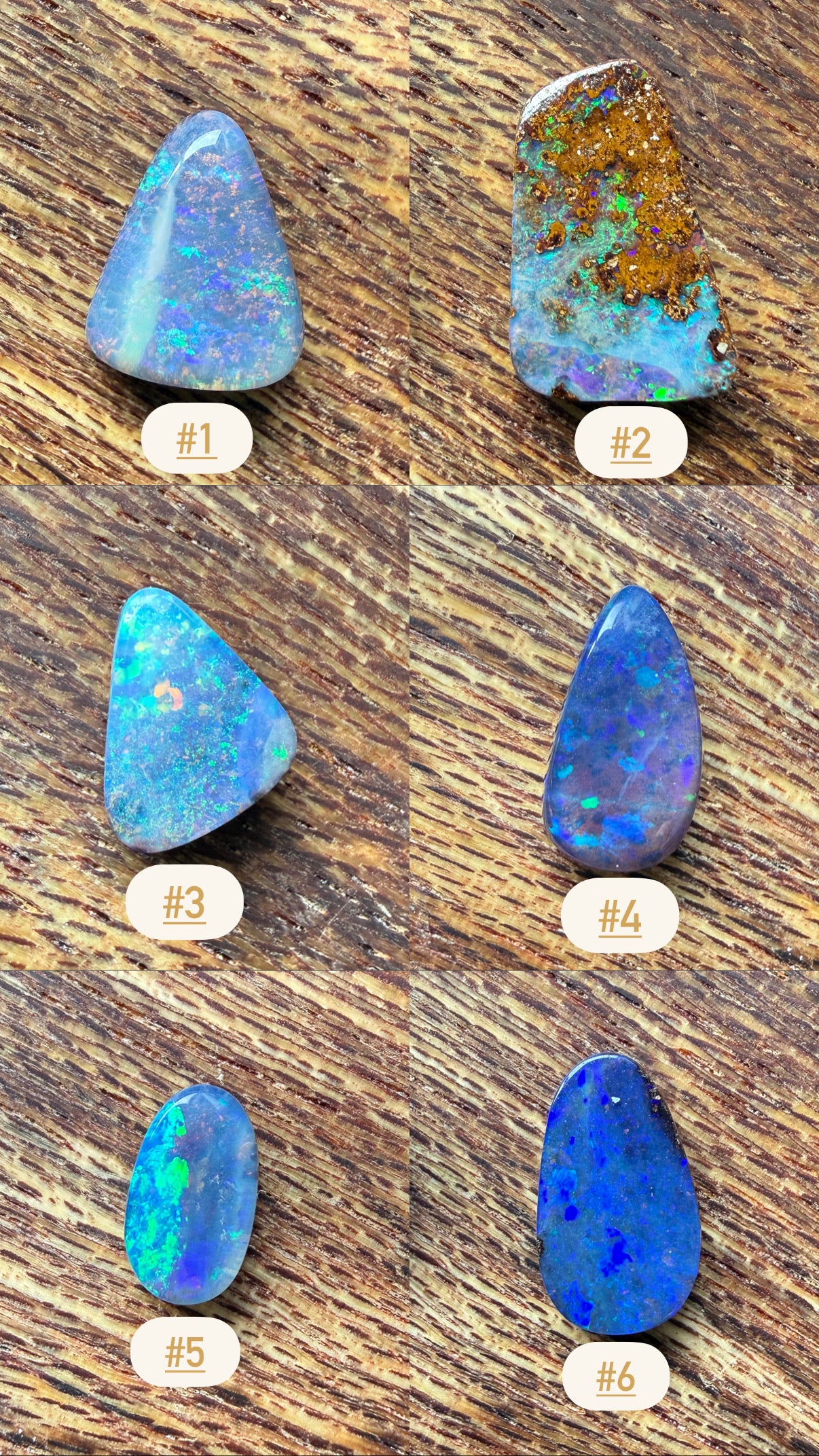 Custom Opal Rings