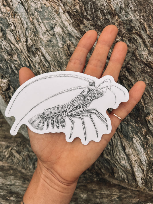 Painted Crayfish Sticker